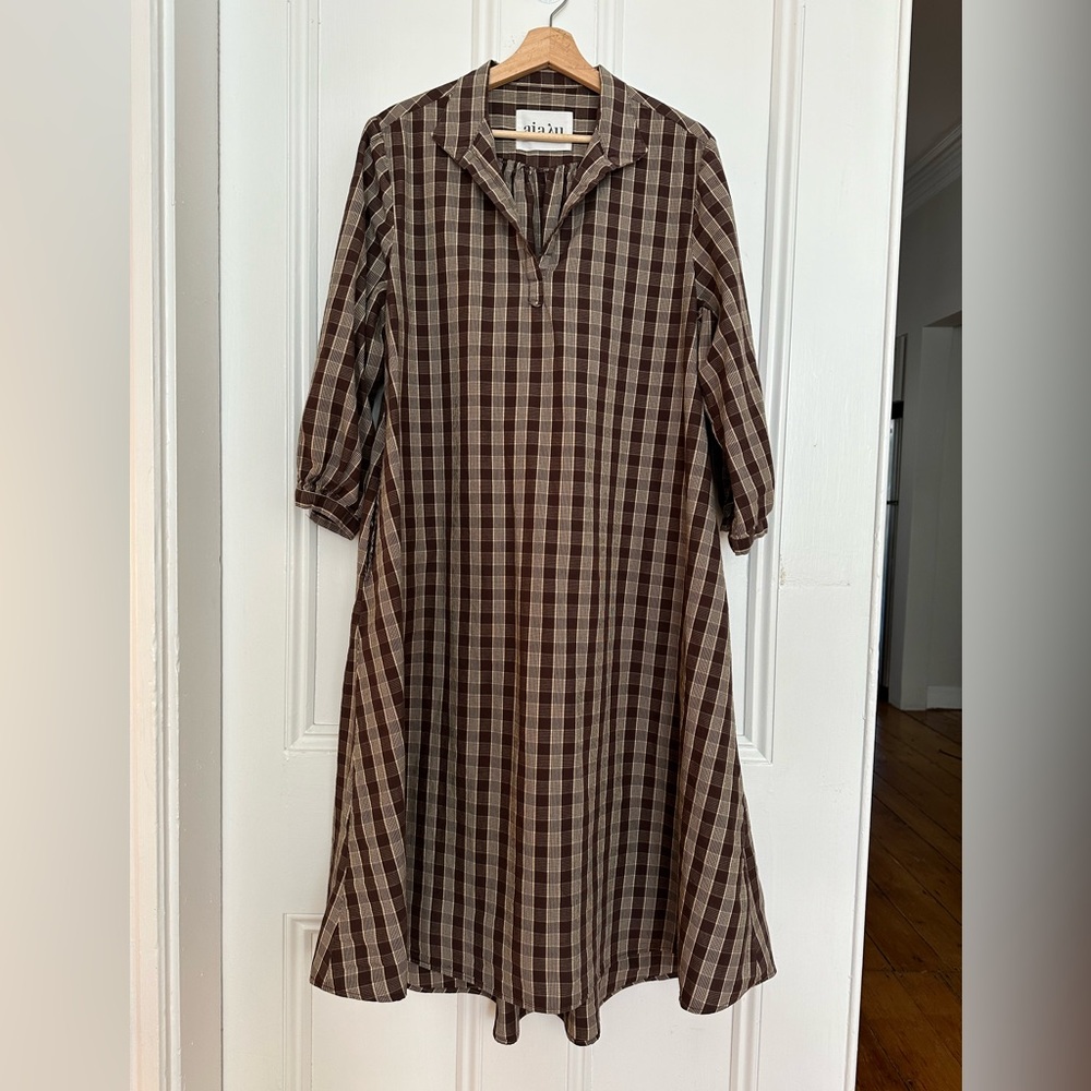 Aiayu plaid dress size medium